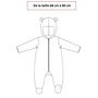 Voir la diapositive 3 : INEXTENSO Combinaison ours bébé fille
