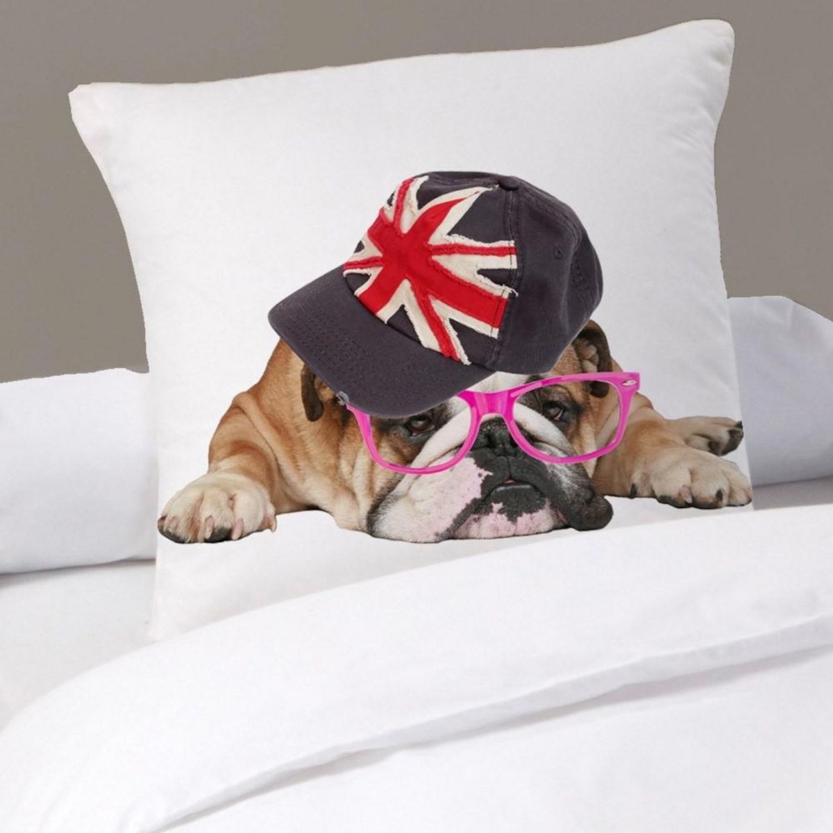 Dourev Housse de couette 140x200 TAKE ME TO LONDON + 1 taie