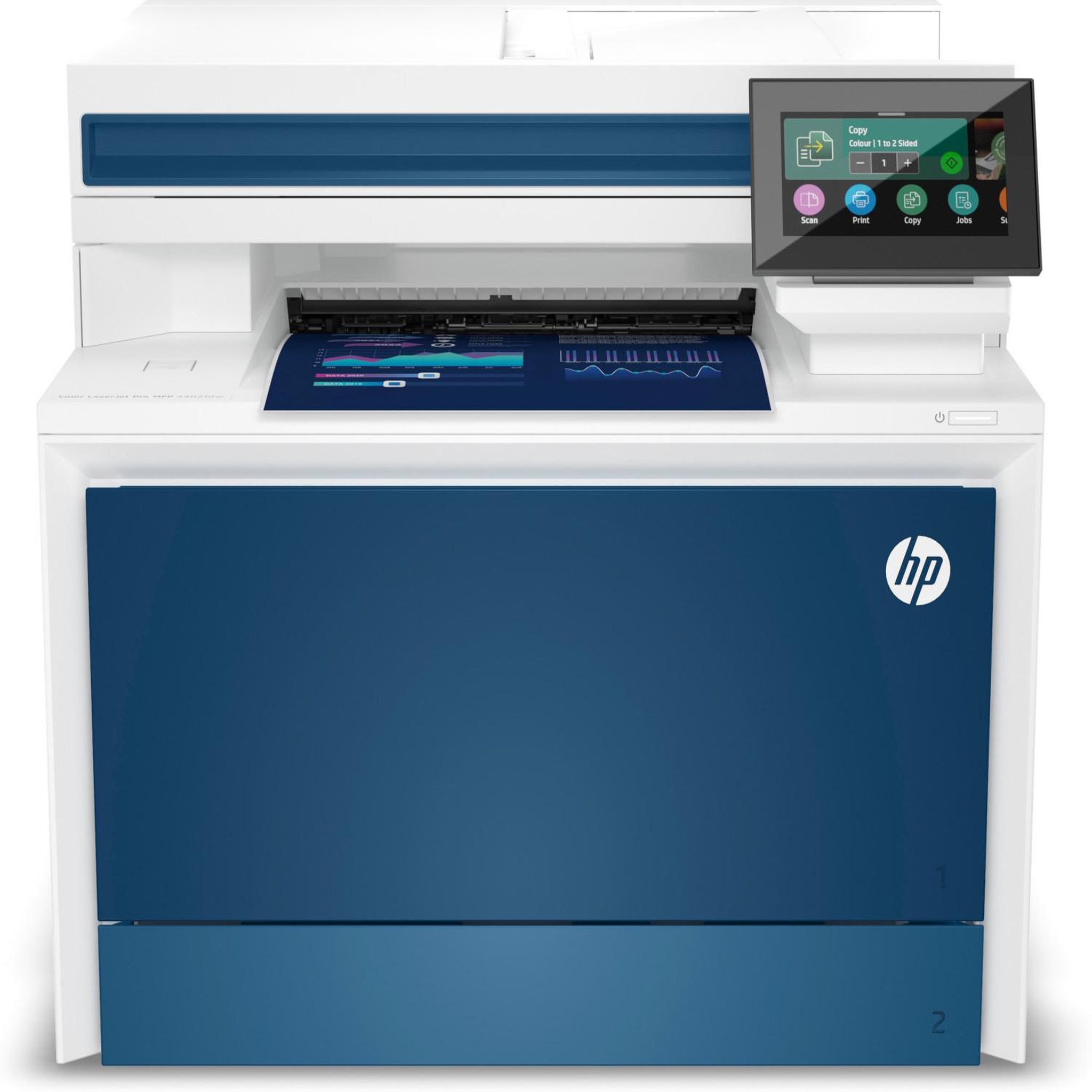 Voir la diapositive 3 : HP HP Color LaserJet Pro MFP 4302fdw Multifunktionsdrucker (5HH64F B19)