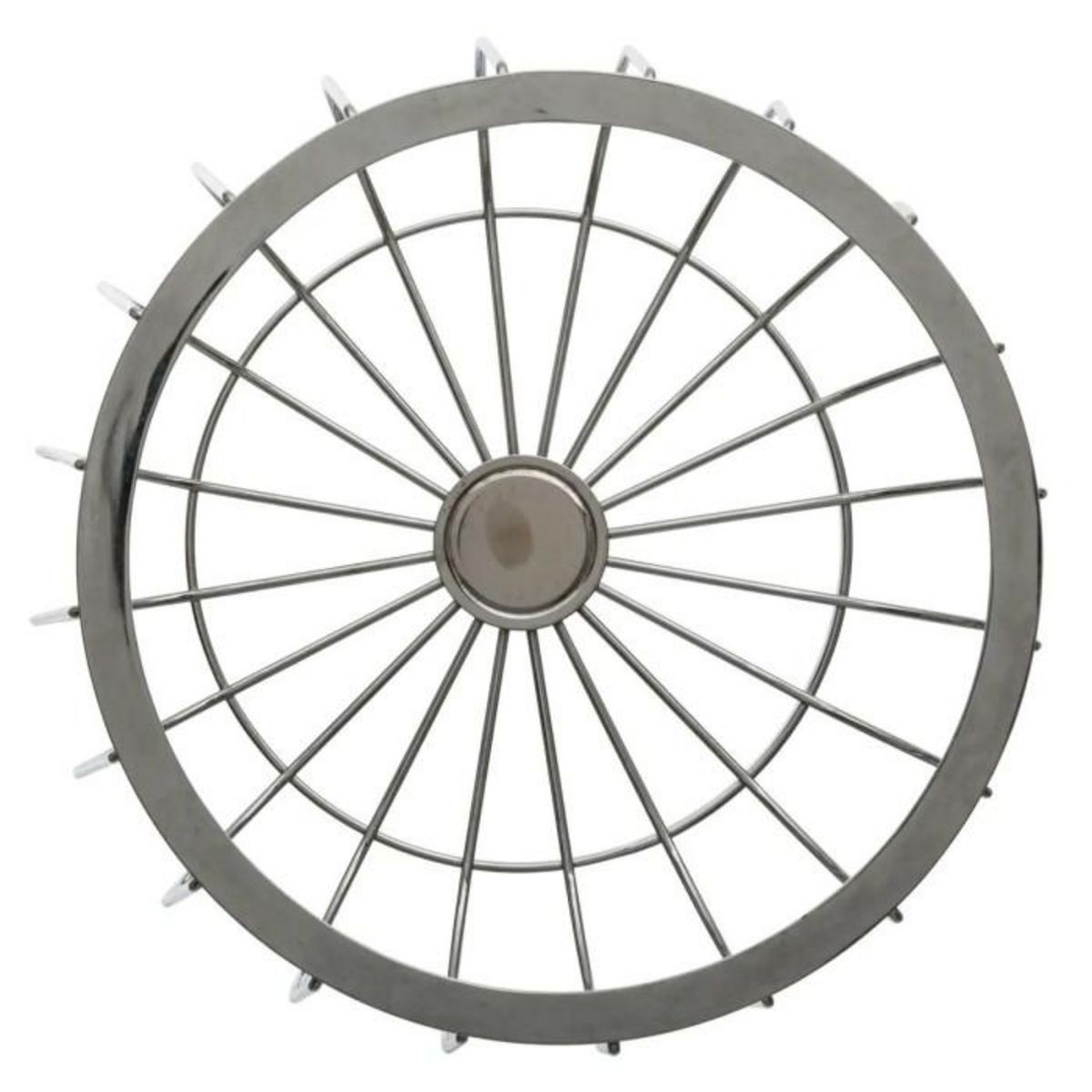 FIVE Corbeille à Fruits Moderne  Line  25cm Argent