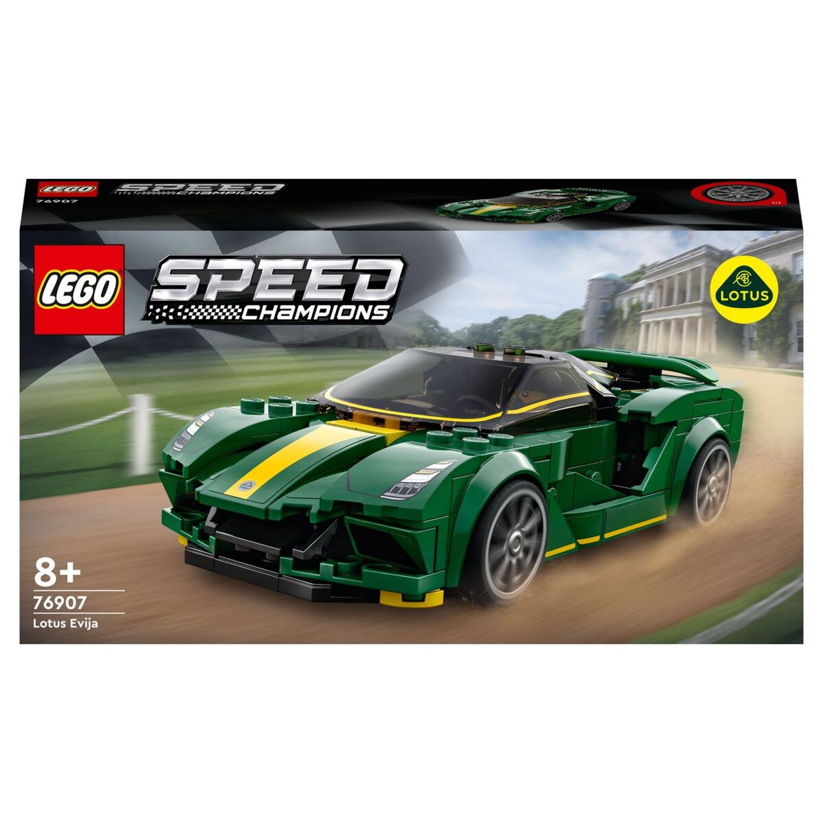 LEGO Speed Champions 76907 Lotus Evija, Voiture de Course, Jouet