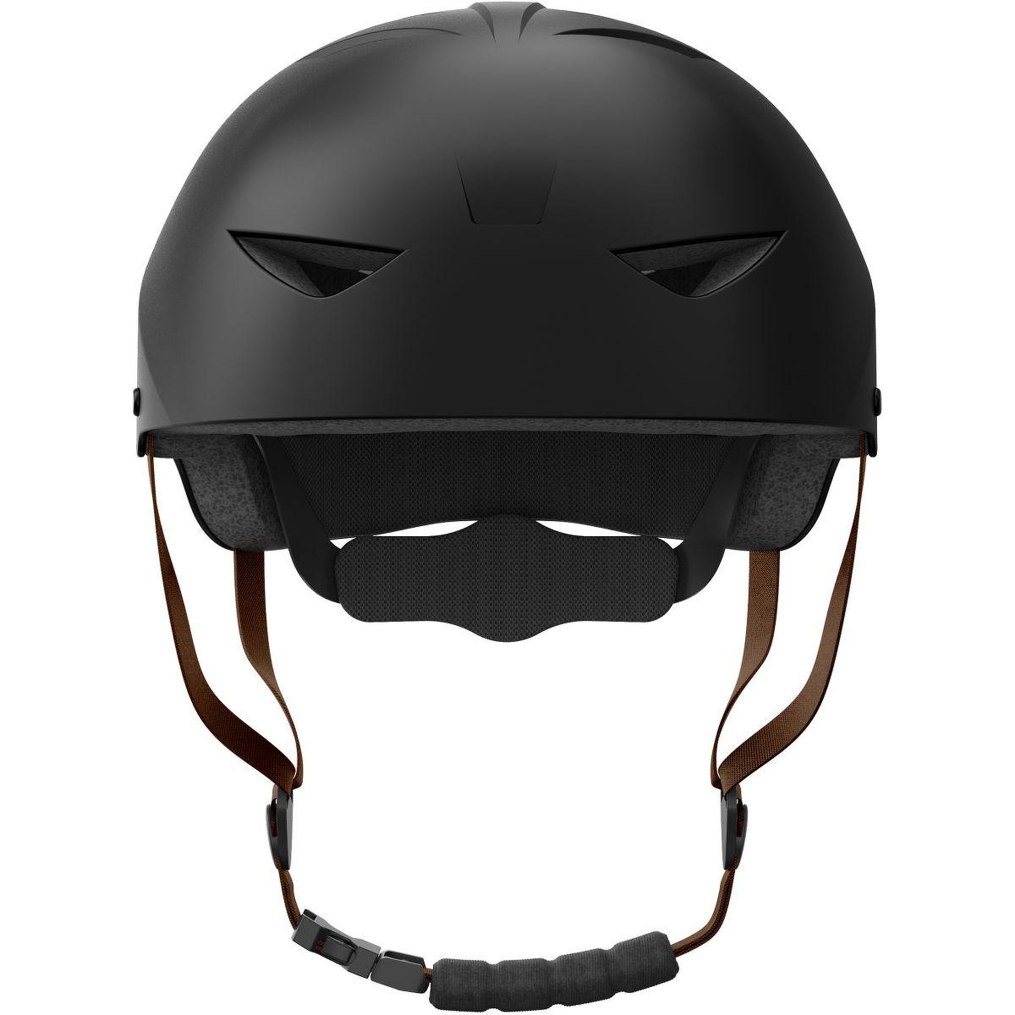 Voir la diapositive 2 : CASR Casque trottinette classico noir et marron taille l