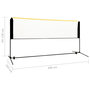 Voir la diapositive 6 : VIDAXL Filet de badminton reglable 300x103x94-158 cm Metal