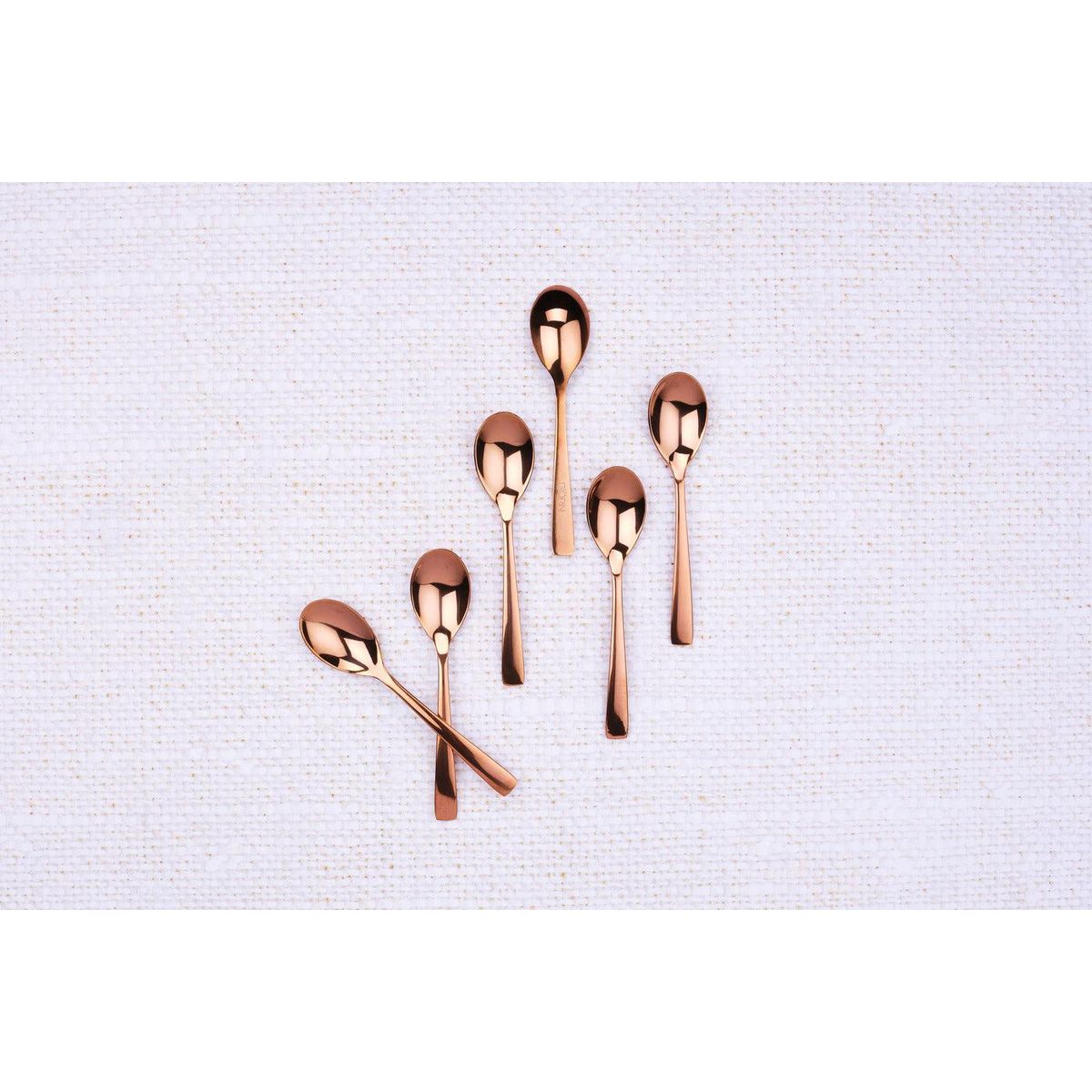 BJORN Coffret 6 petites cuillères OGLU - Copper