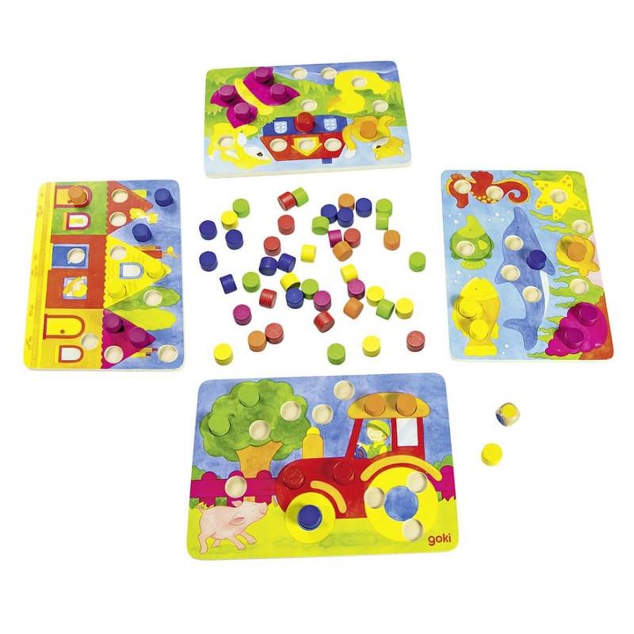 Goki GOKI Jeu de couleurs