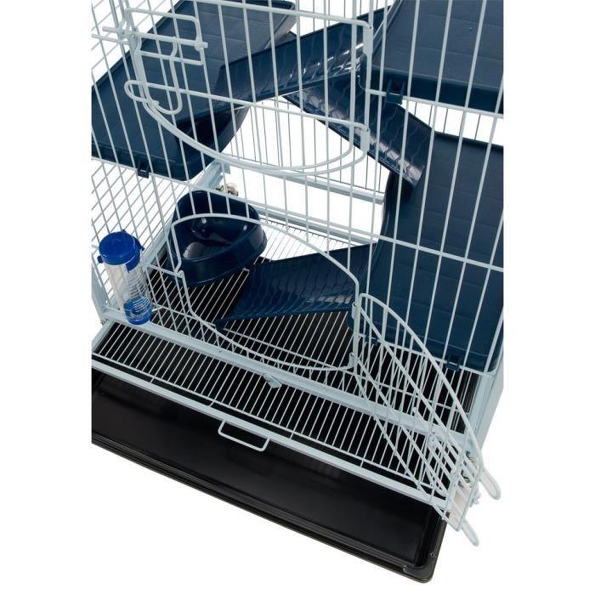 Voir la diapositive 4 : TYROL Cage tower 64x44x93cm - Pour rongeur