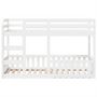 Voir la diapositive 5 : VIDAXL Lit superpose Blanc 75x190 cm Bois de pin massif