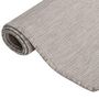 Voir la diapositive 3 : VIDAXL Tapis a tissage plat d'exterieur 140x200 cm Taupe
