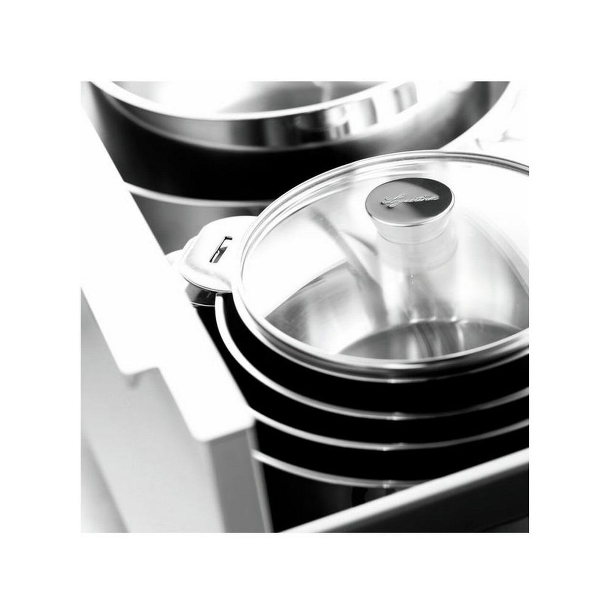 Voir la diapositive 4 : Lagostina Poêle inox 24cm - 12138040524