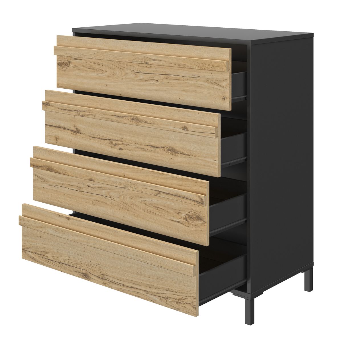 GAMI Commode 4 tiroirs MEZOS