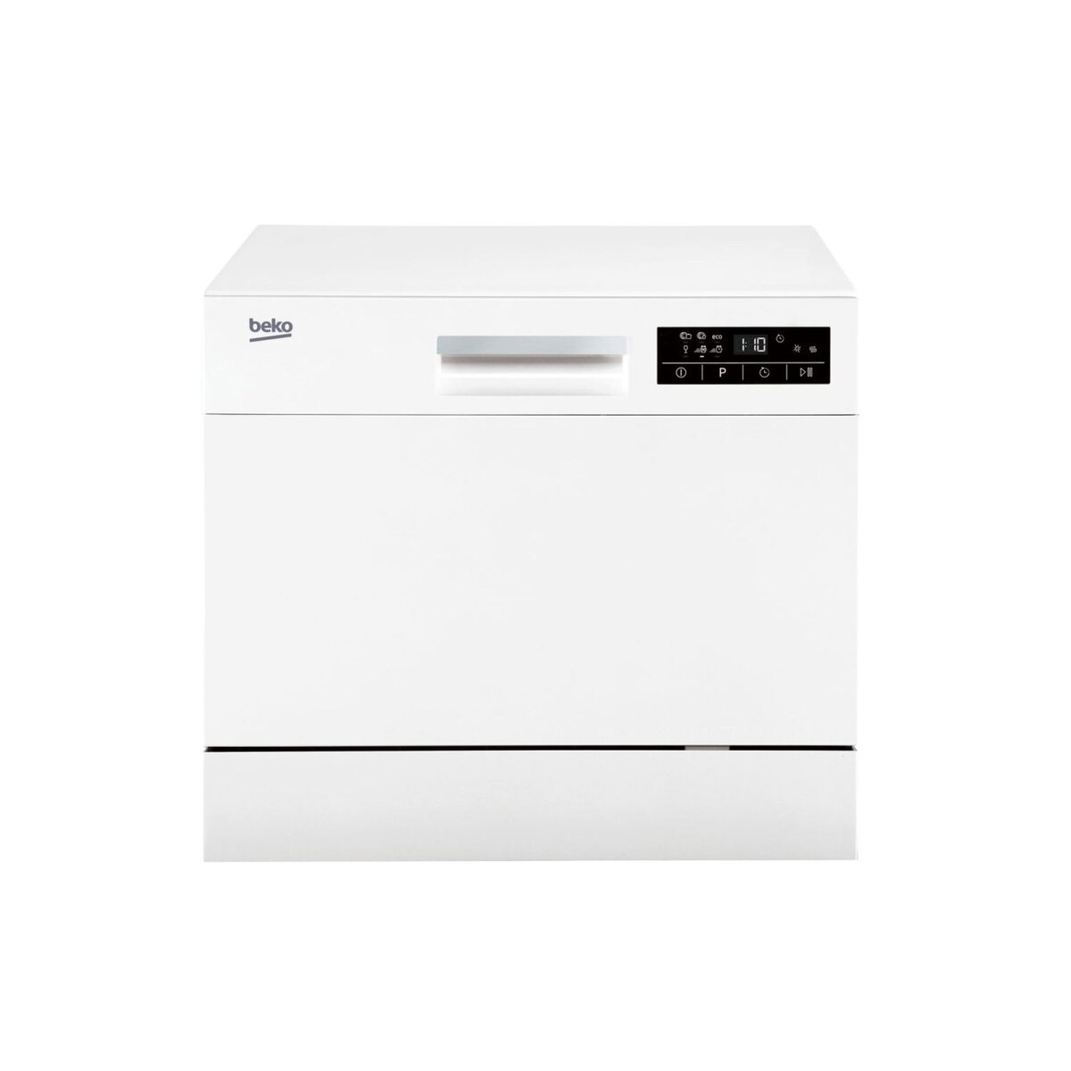BEKO Lave-vaisselle compact DTC36610W,  6 couverts, 55 cm, 49 dB, 6 Programmes