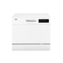 Voir la diapositive 1 : BEKO Lave-vaisselle compact DTC36610W,  6 couverts, 55 cm, 49 dB, 6 Programmes
