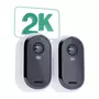 ARLO Caméra de surveillance Wifi ESSENTIAL2 2K 2cams.