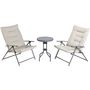 Voir la diapositive 1 : GARDENSTAR Salon de jardin 2 personnes en acier