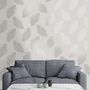 Voir la diapositive 4 : DUTCH WALLCOVERINGS DUTCH WALLCOVERINGS Papier peint Fawning Feather Gris clair