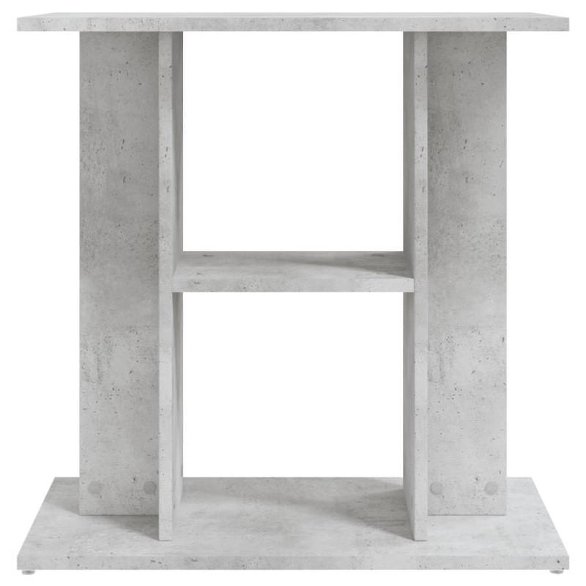 Voir la diapositive 4 : VIDAXL Support pour aquarium gris béton 60x30x60 cm bois d ingénierie