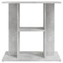 Voir la diapositive 4 : VIDAXL Support pour aquarium gris béton 60x30x60 cm bois d ingénierie