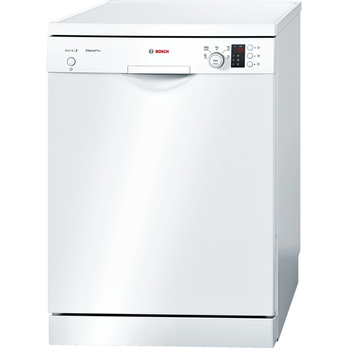 BOSCH Lave-vaisselle pose libre SMS25GW02E - 12 couverts - 60 cm - 46 dB - 5 programmes
