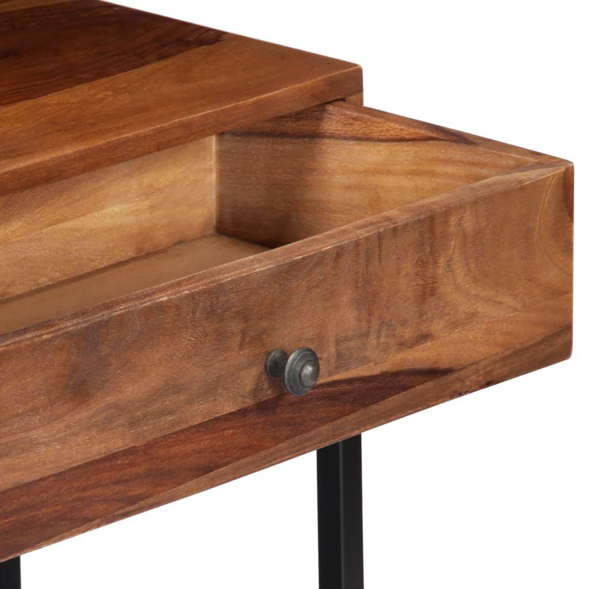 Voir la diapositive 5 : VIDAXL Meuble tv 160x30x45 cm bois de sesham massif