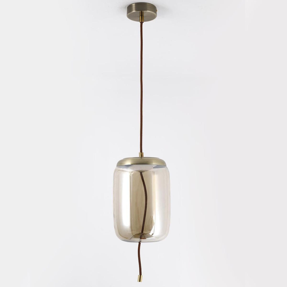 Paris Prix Suspension en Verre Led  Dalys  28cm Transparent
