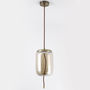 Voir la diapositive 2 : Paris Prix Suspension en Verre Led  Dalys  28cm Transparent