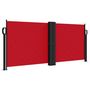 Voir la diapositive 2 : VIDAXL Auvent lateral retractable rouge 100x1000 cm