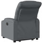 Voir la diapositive 5 : VIDAXL Fauteuil inclinable de massage electrique gris similicuir