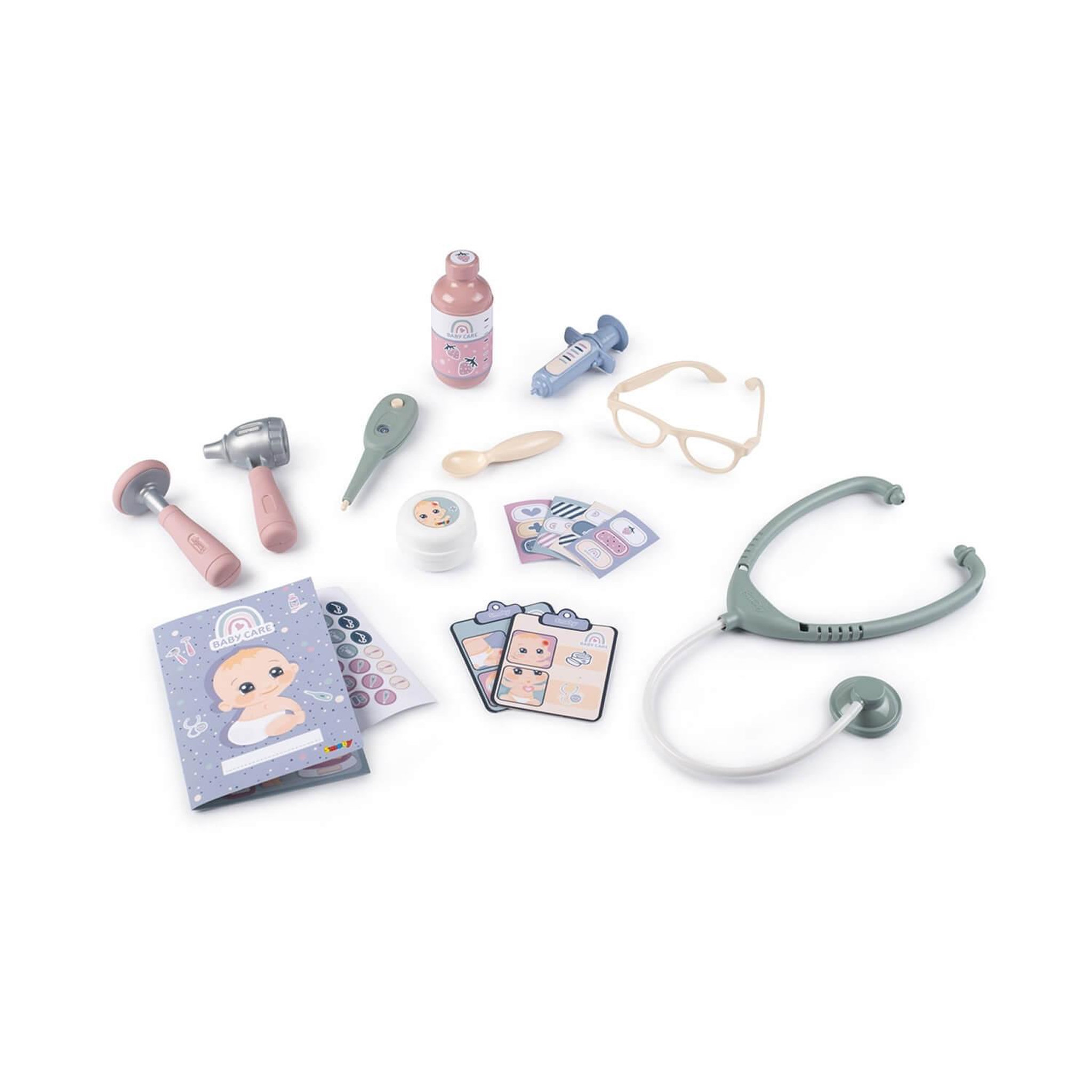 Voir la diapositive 3 : SMOBY Mallette de soins Baby Care