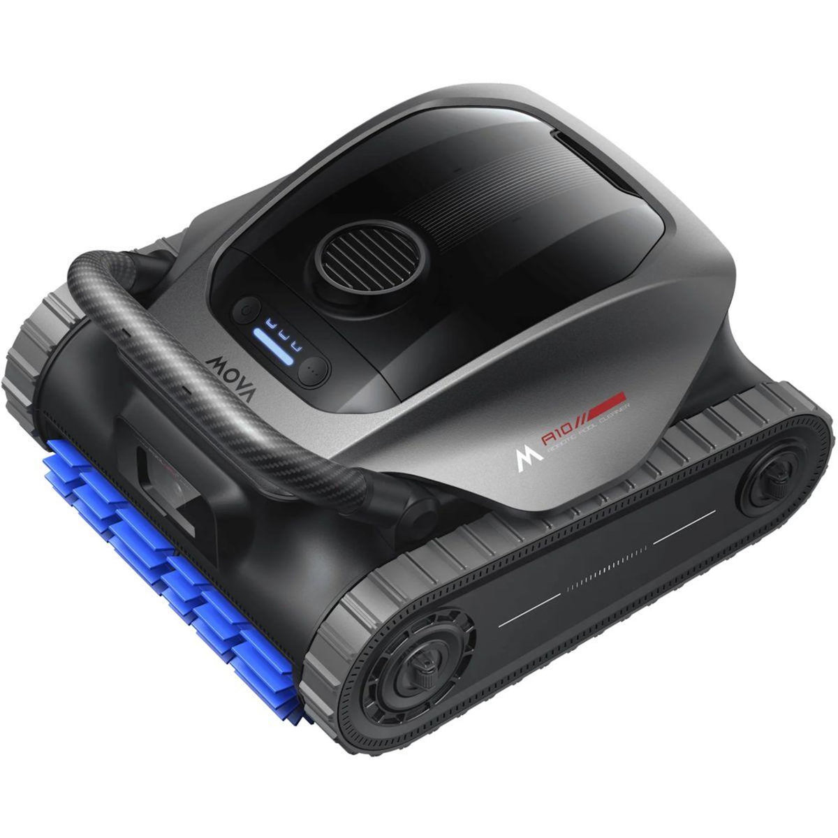 MOVA Robot piscine Diver A10 sans fil - fond, parois, ligne d'eau - Navigation avec assistance IA