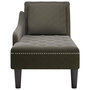 Voir la diapositive 4 : VIDAXL Fauteuil long et coussin/accoudoir droit vert armee similicuir