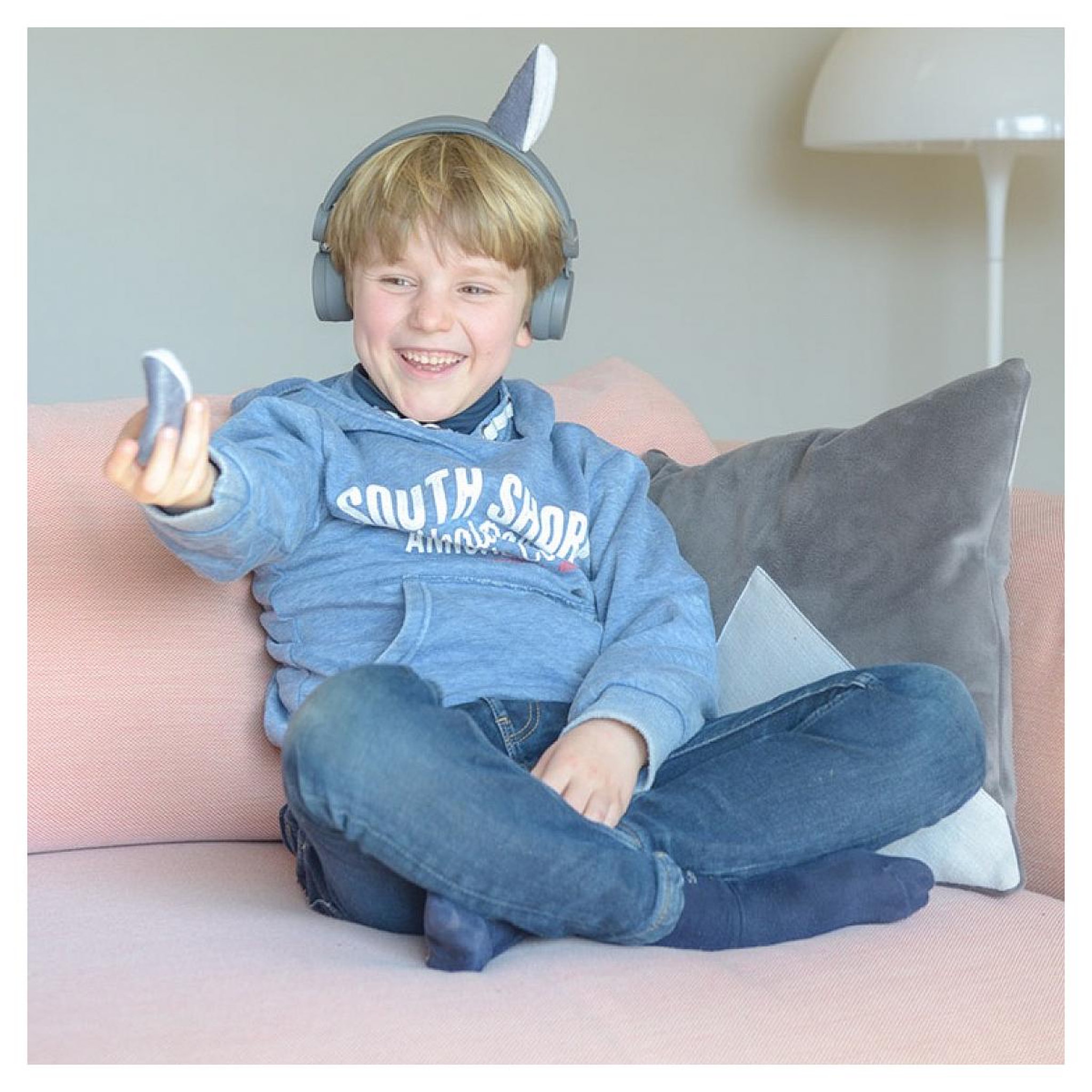 Voir la diapositive 3 : KIDYWOLF Kidyears Casque audio enfant - Loup