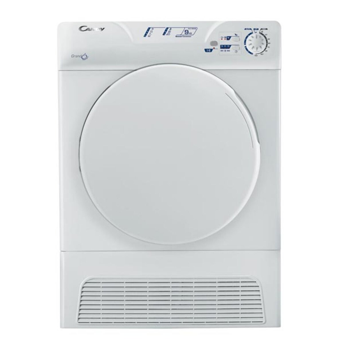 CANDY Sèche-linge porte pleine GCC 590NB, 9 Kg, Condensation
