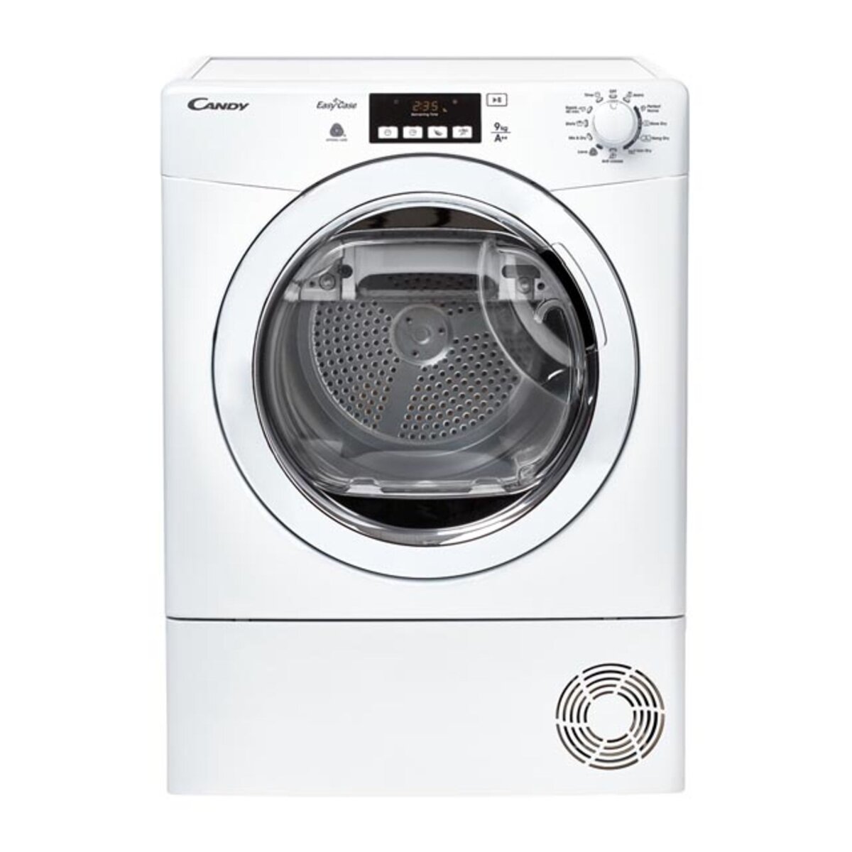 CANDY Sèche-linge hublot GVS D913A2-S, 9 Kg, Condensation, Pompe à chaleur