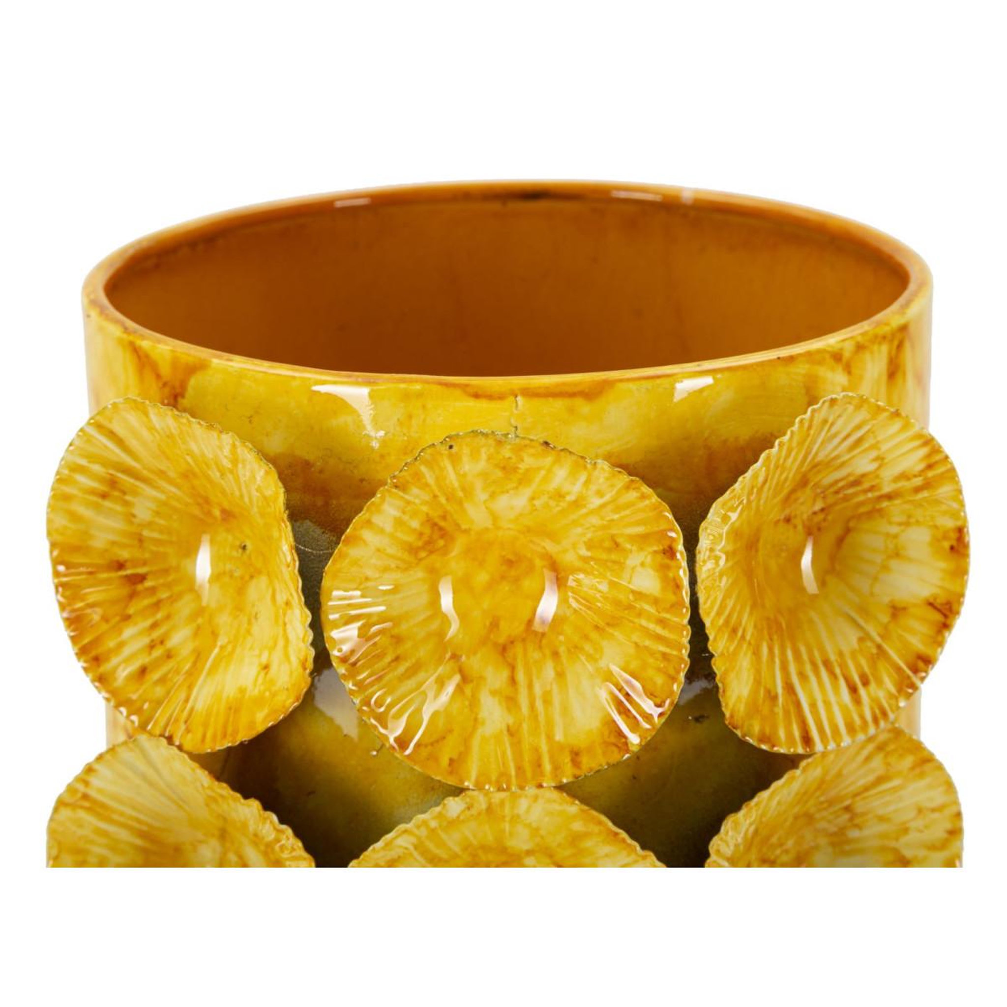 Voir la diapositive 4 : Paris Prix Vase design  drop  33cm jaune