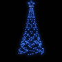 Voir la diapositive 4 : VIDAXL Sapin de Noël avec piquet Bleu 200 LED 180 cm