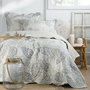 Voir la diapositive 1 : Lovely Casa Couvre lit boutis réversible 260x240 avec 2 taies d'oreiller
