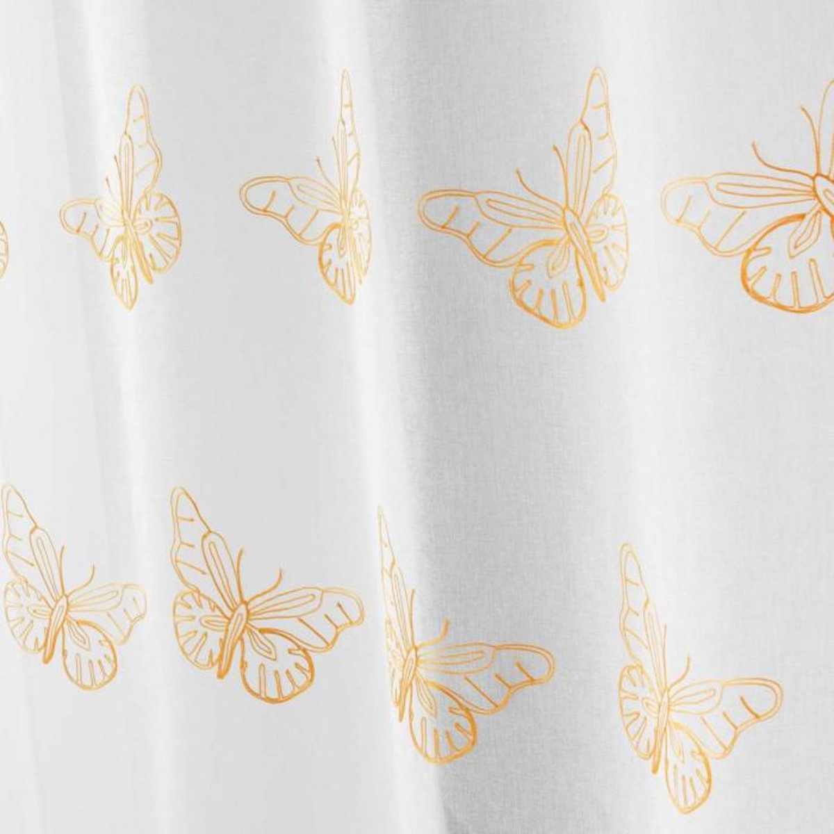 Paris Prix Rideau Voilage  Papillona  140x240cm Jaune