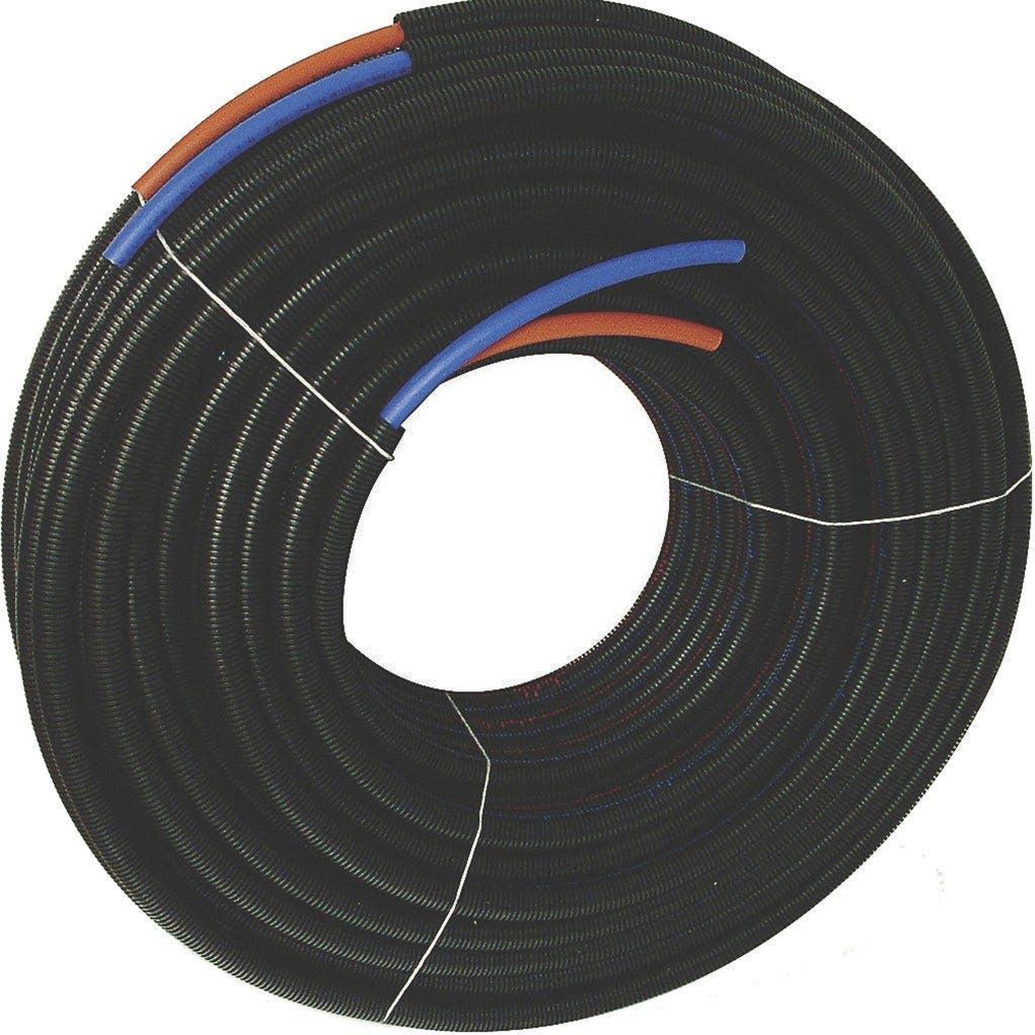 CDP Tube per gainé duo bleu / rouge non bao - couronne
