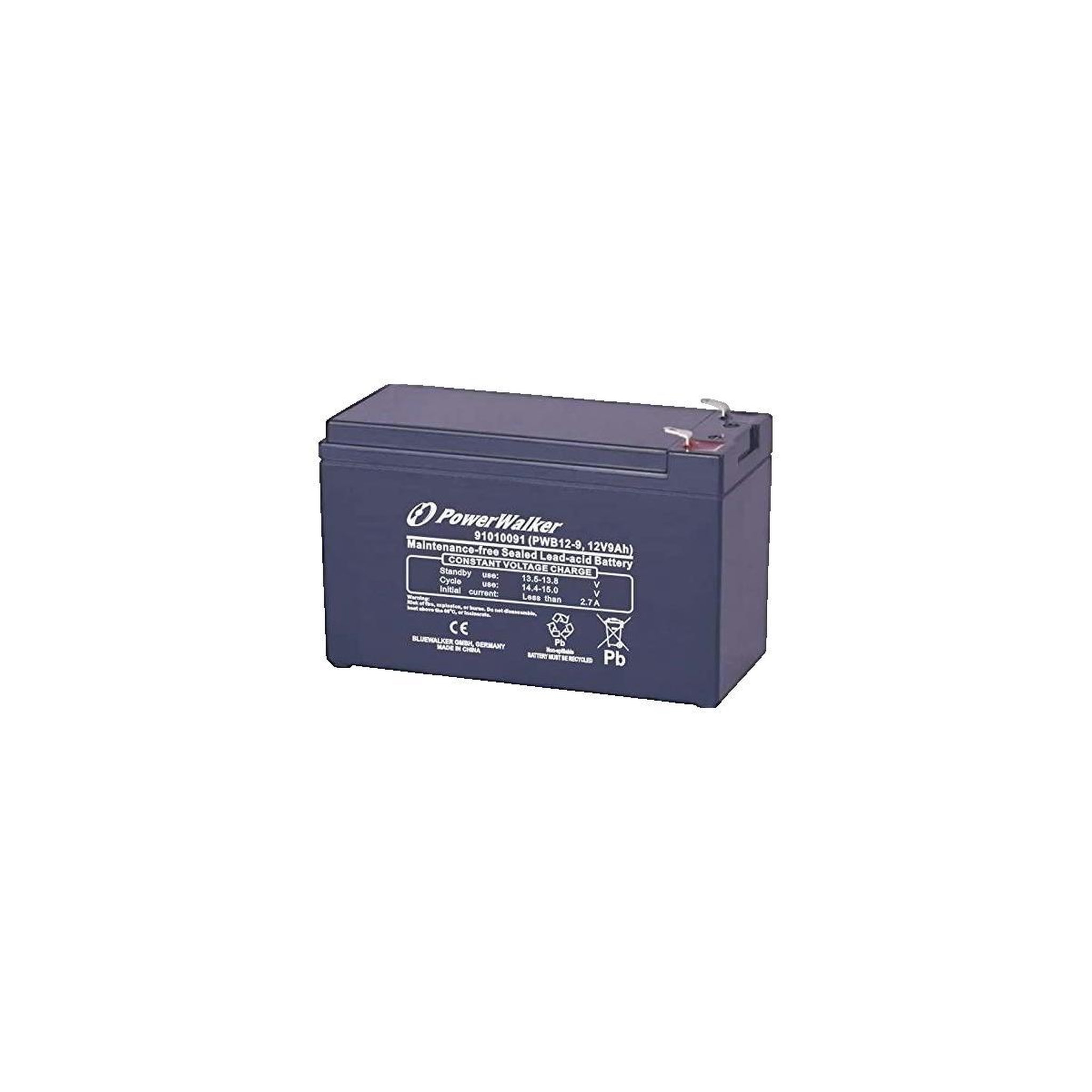 Voir la diapositive 2 : POWER Batterie UPS PowerWalker 12V 9Ah
