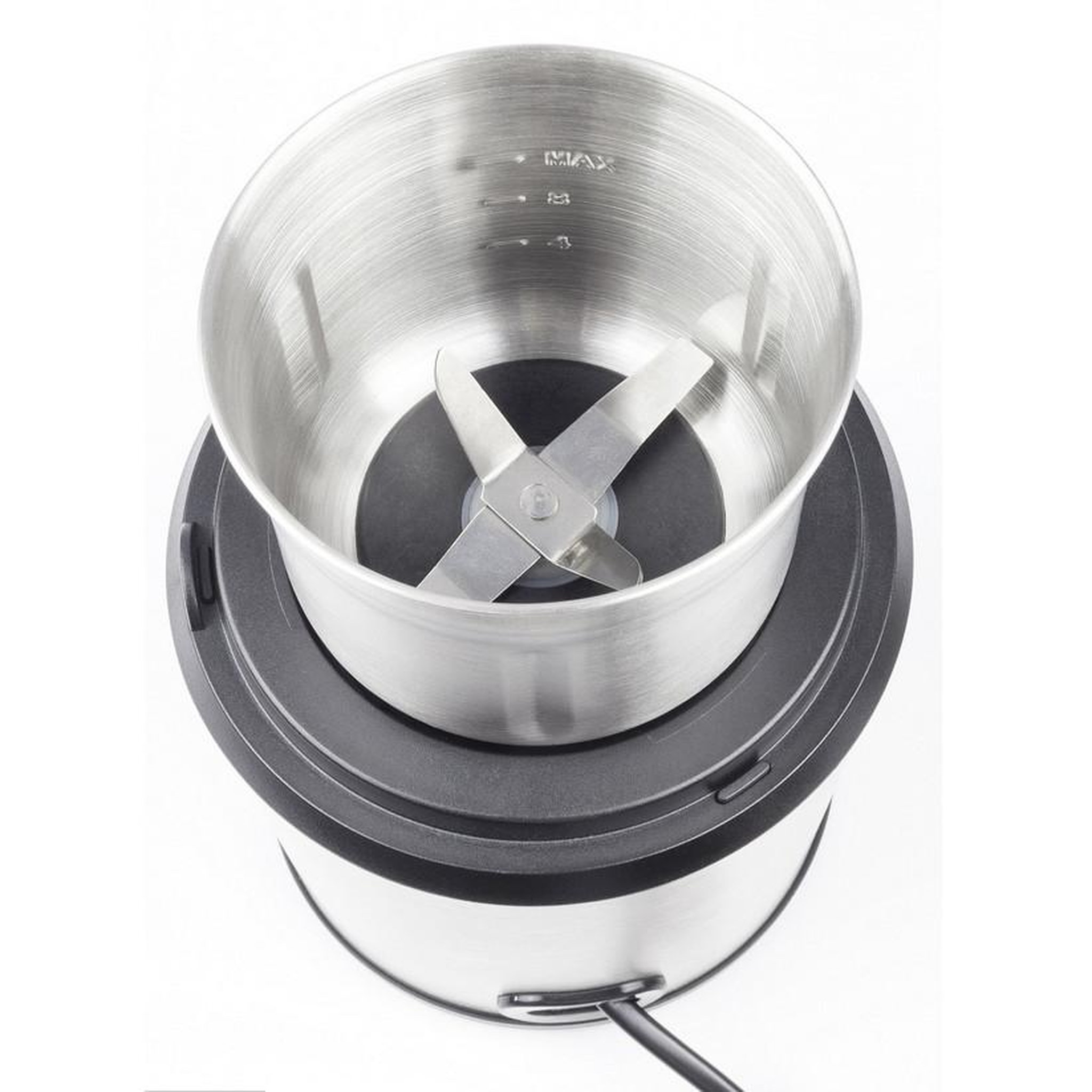Voir la diapositive 3 : caso Mini-hachoir 200w inox - 1749