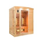 france sauna sauna infrarouge 3 places apollon - france sauna