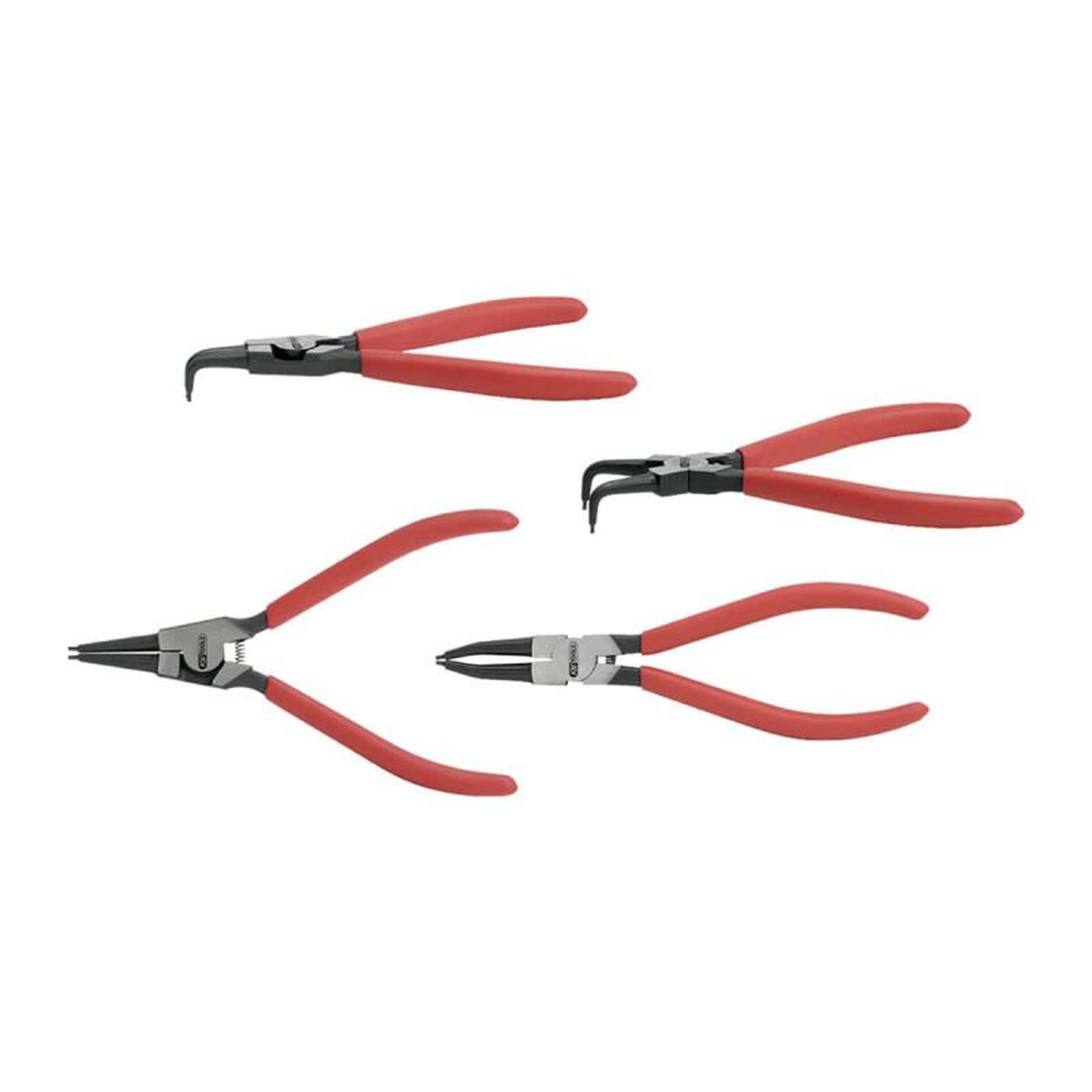 Ks Tools Jeu de pinces KS TOOLS - À circlips- 4 pcs - 550.2375