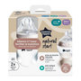 Voir la diapositive 2 : TOMMEE TIPPEE Biberons - TOMMEE TIPPEE - NATURAL START - 260 ml - Anti-colique - Tétine imitant la forme du sein - Lot de 2