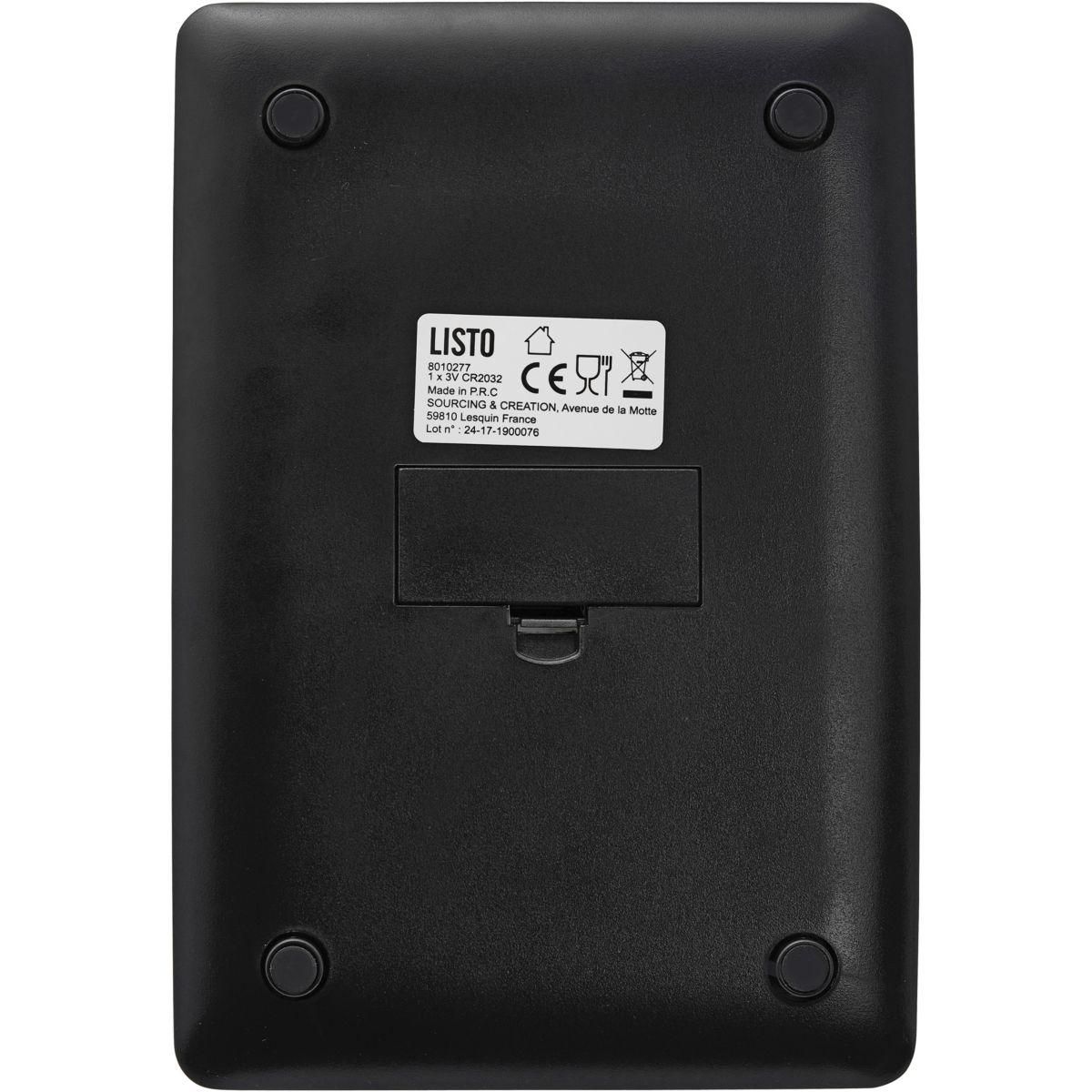 Listo Balance de cuisine BCL6