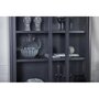 Voir la diapositive 6 : Paris Prix Vitrine 2 Portes en Verre  Misha  150cm Gris