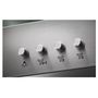Voir la diapositive 4 : ELECTROLUX Hotte décorative murale 90cm 68db 600 m3/h - LFT429X1