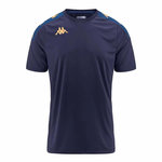 KAPPA Maillot de Sport Marine/Jaune Junior Kappa Gianto. Coloris disponibles : Bleu