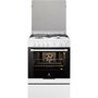 Voir la diapositive 1 : ELECTROLUX Cuisinière mixte EKM6130AOW, 60 cm, 3 foyers à gaz, 1 électrique, Four multifonction