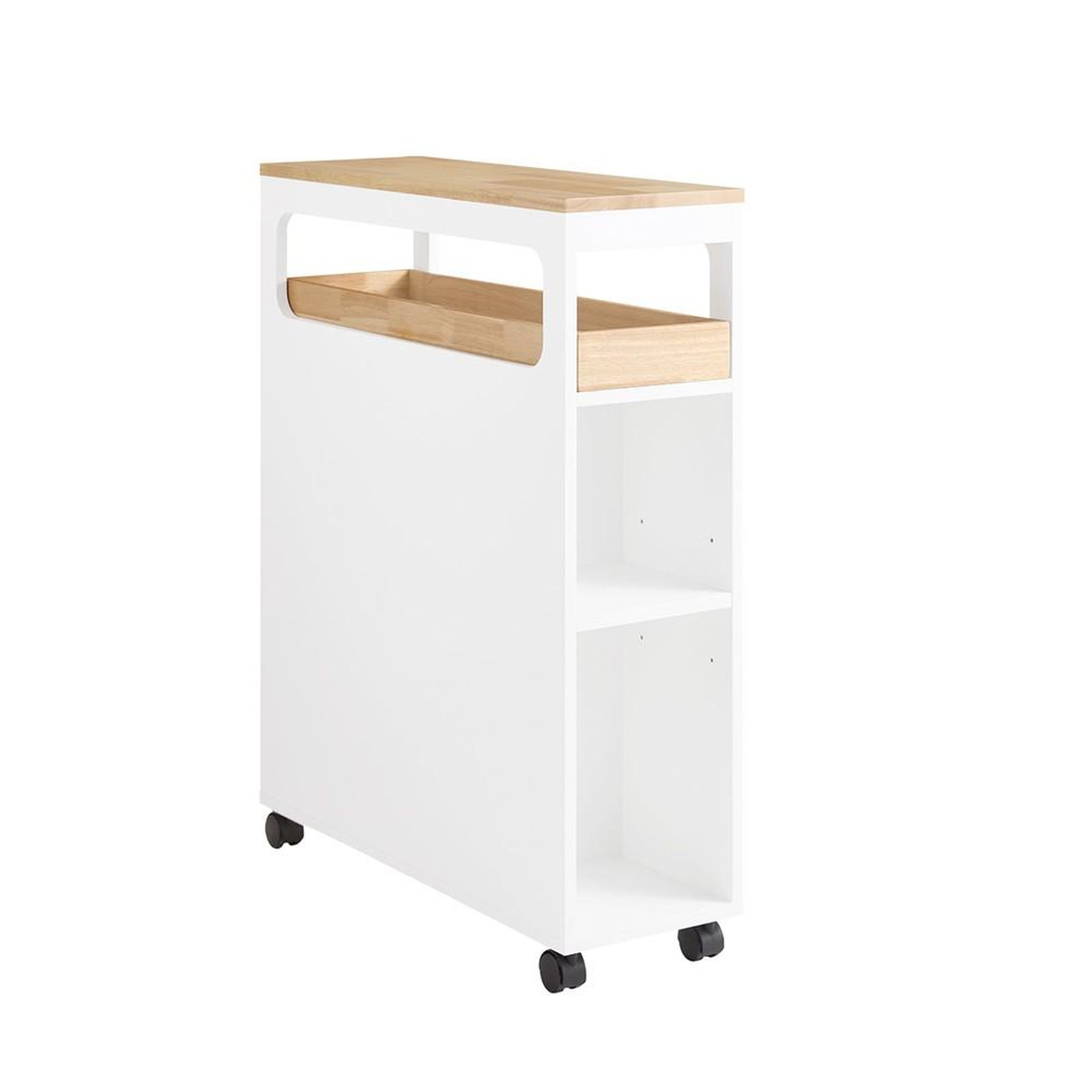 Voir la diapositive 1 : SOBUY SoBuy - Meuble bas de salle de bain à 4 tiroirs - Nordique - BZR54-II