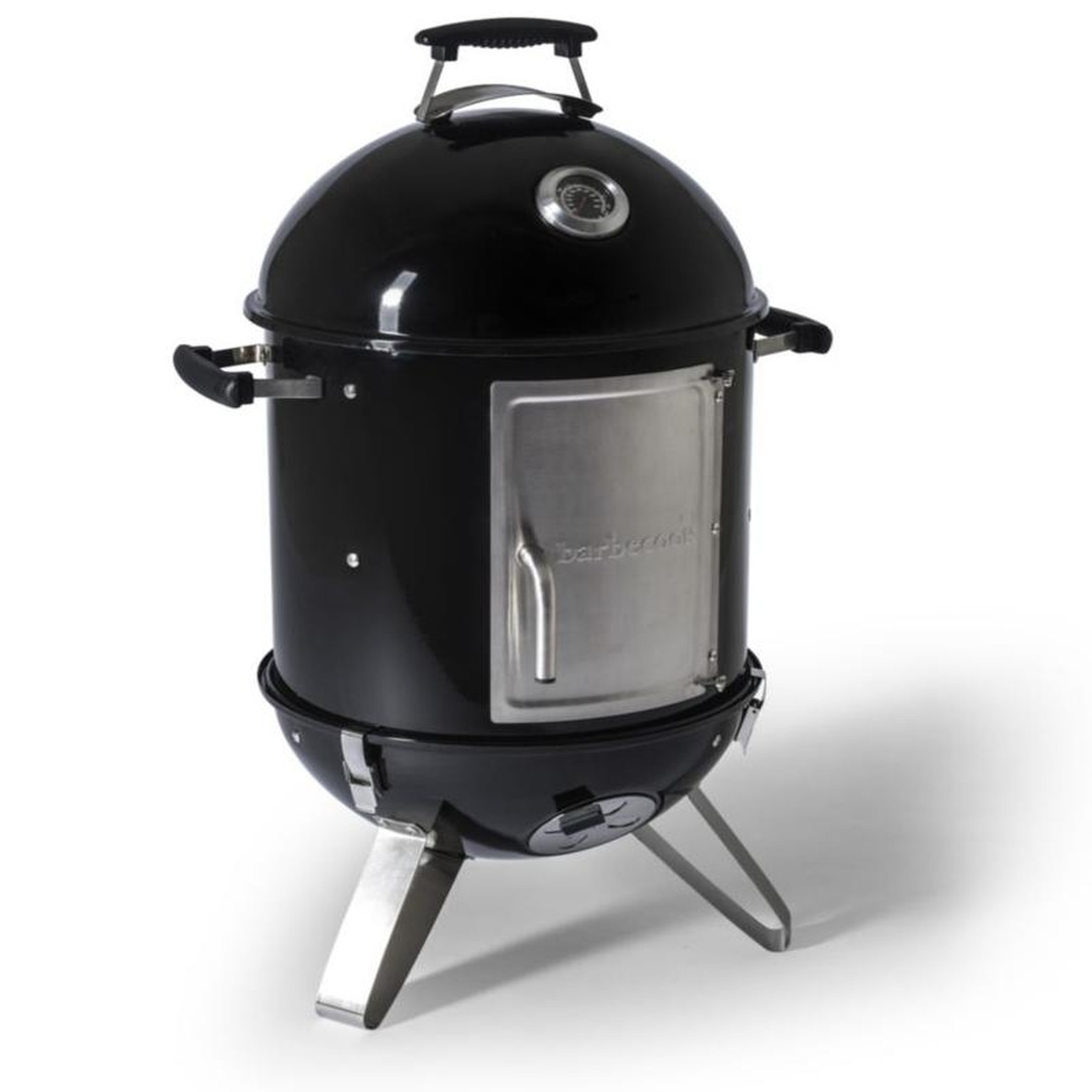 Voir la diapositive 2 : BARBECOOK Fumoir à charbon 41cm noir - 223.9842.000